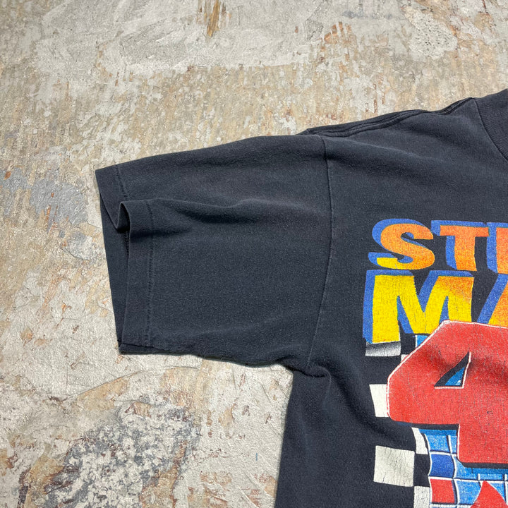 古着 95's USA製 USAVINTAGE / MORGAN-Mcclure motorsports / カーレースチーム / スターリング・マーリン #4 / ヴィンテージ シングルステッチ プリントTシャツ / サイズM