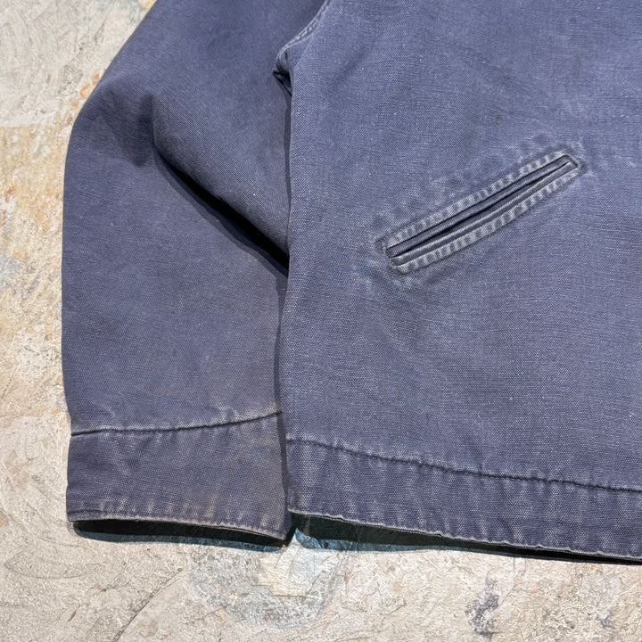 중고 의류 Carhartt/ Carhartt/ Detroit 재킷/ 오리 직물/ 안감 담요/ 회사 로고/ 크기에 해당