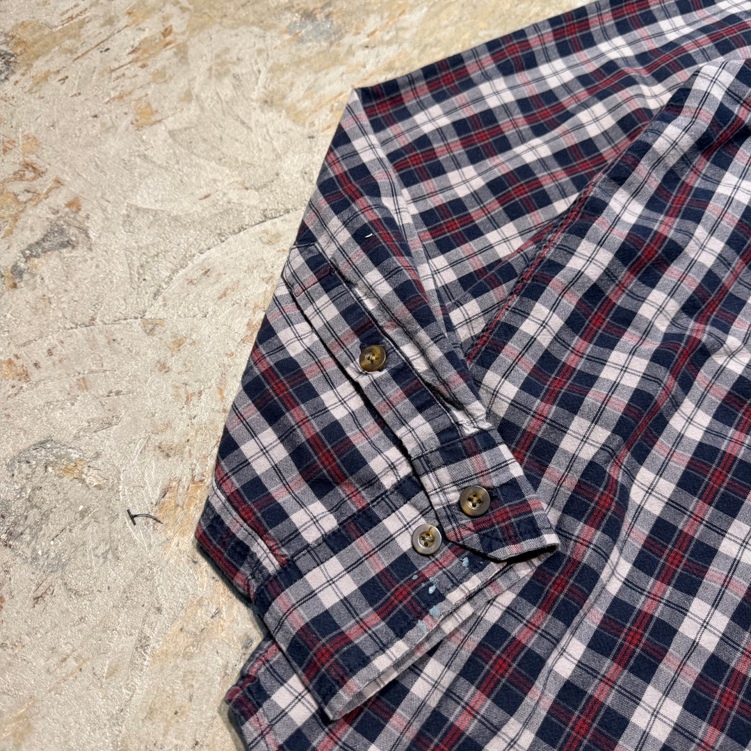 Used clothing carhartt/Carhartt/Long sleeve shirt/Checked pattern/Size L