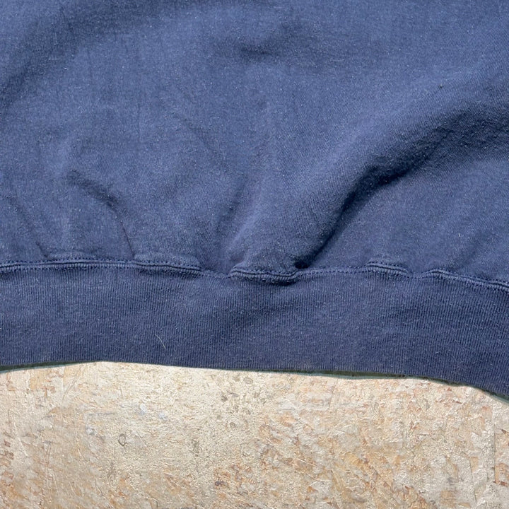 미국 90 년대 챔피언/챔피언/리버스 직조/승무원 넥 스웨트 셔츠/자수 태그/전면 V gusset/whiteless/plain/size xxl에서 만든 중고 의류