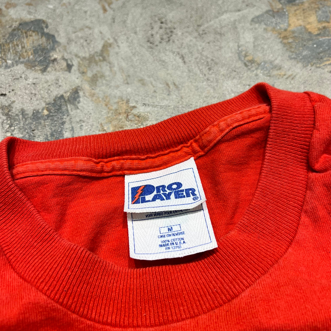 #4822 빈티지 97의 인디언/미국에서 제작/티셔츠/오래된 로고/빈티지/단일 스티치/크기 m