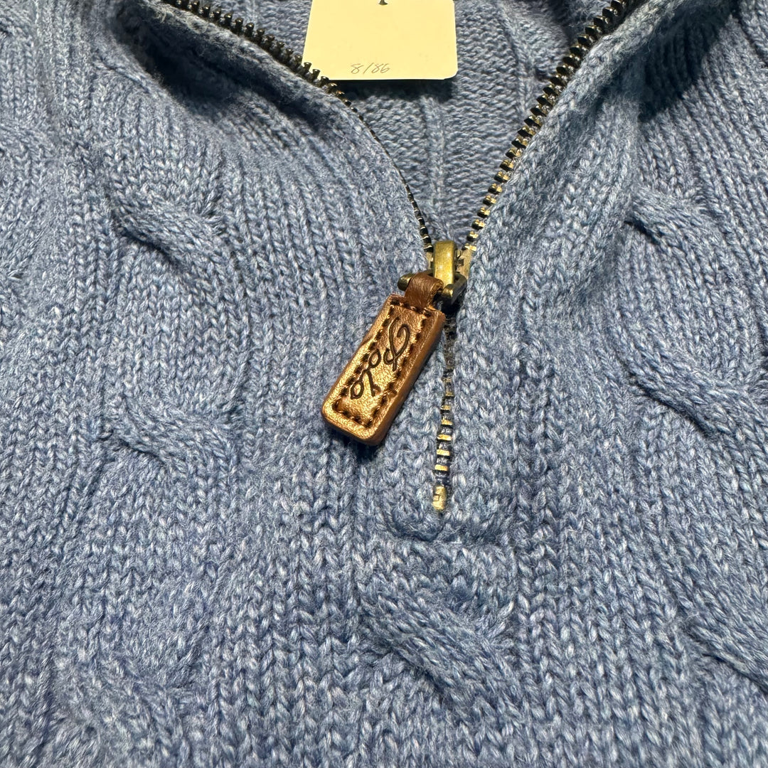 Used clothing POLO by Ralph Lauren/ Polo by Ralph Lauren/ Half zip knit sweater/ Size S