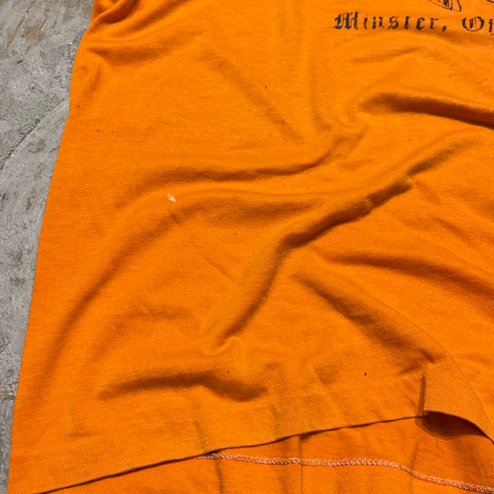 #4828 古着 70's~ Hanes/ヘインズ/ミンスター オクトーバーフェスト クラシック 10km マラソン/USA製/Tシャツ/ヴィンテージ/シングルステッチ/サイズL