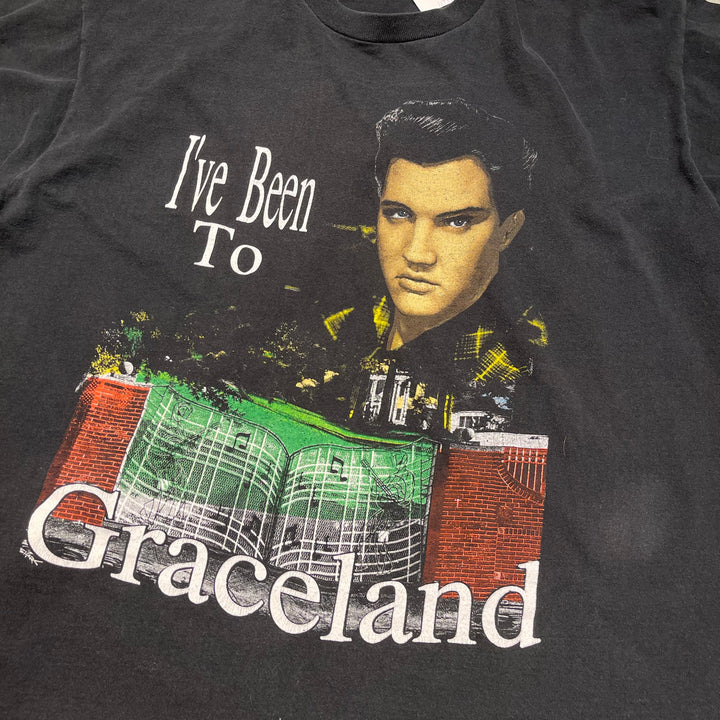 古着 90's USAVINTAGE / エルビス・プレスリー I've Boon to graceland / バンドTシャツ / サイズXL相当