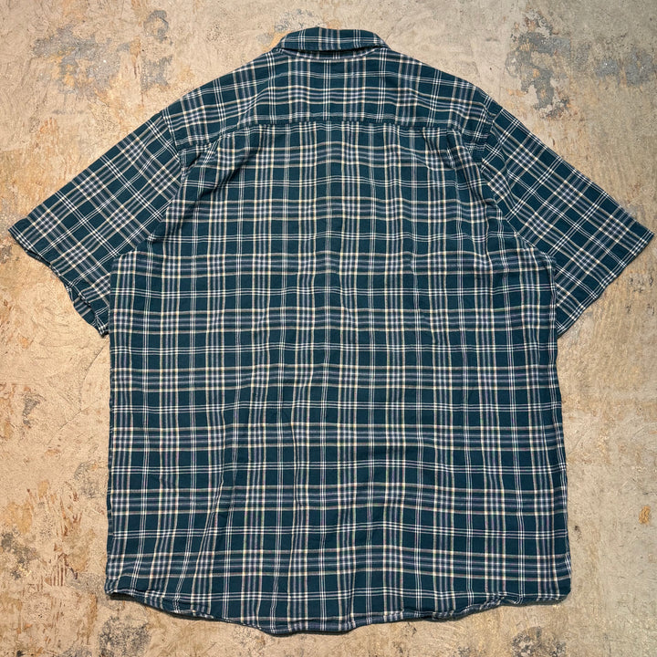 古着 carhartt/カーハート/ ボタンダウン半袖シャツ/ チェック柄/ サイズXL