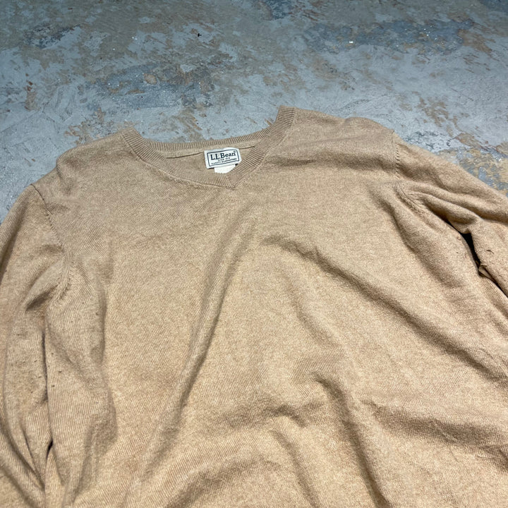 #3692古着/ラルフローレン/POLObyRalphLauren/コットンニット/Cottonknit/Vネック/サイズL