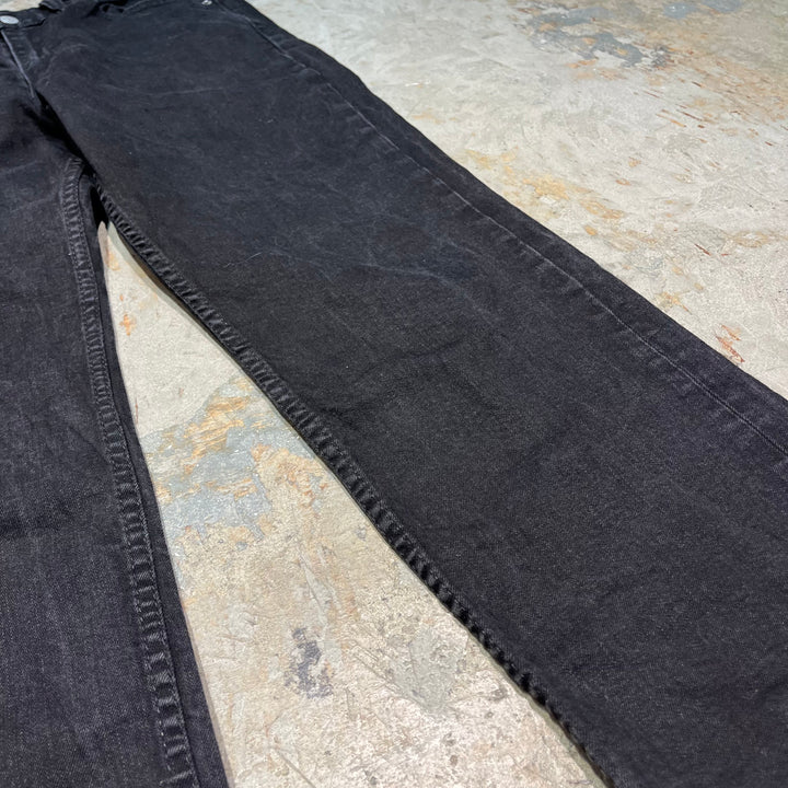 #4181 古着 Levi's/リーバイス/Black Denim Pants/ブラックデニムパンツ/ストレート/514/サイズ33×30