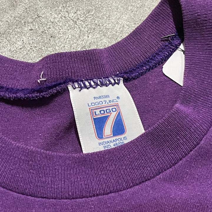 古着 USA製 LAKERS/ロサンゼルス・レイカーズ/NBA/ヴィンテージ シングルステッチ プリントTシャツ/サイズM