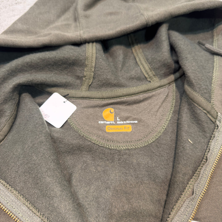 古着 carhartt/カーハート/フルジップアップスウェット/サイズL