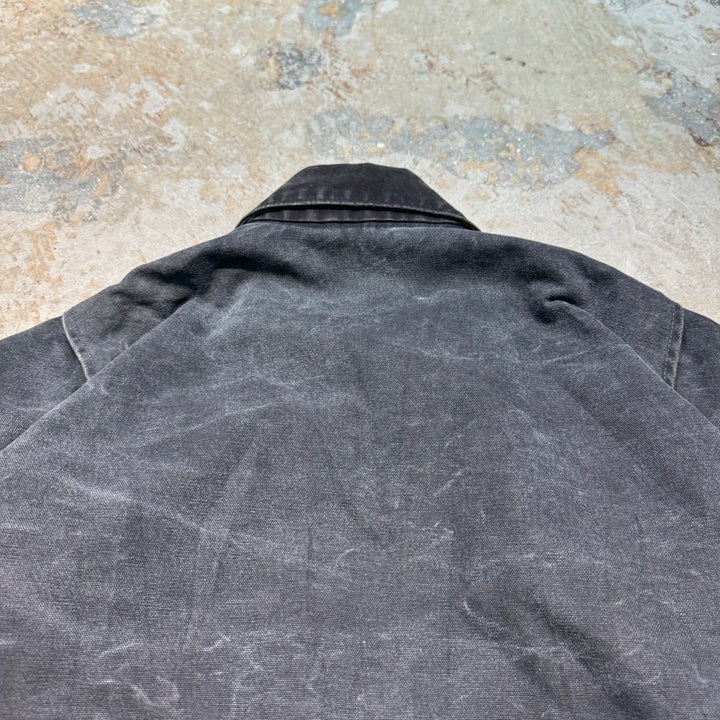 Used clothing carhartt/ Carhartt/ Detroit jacket/ Duck fabric/ Blanket lining/ Checkered pattern/ Size 2XL