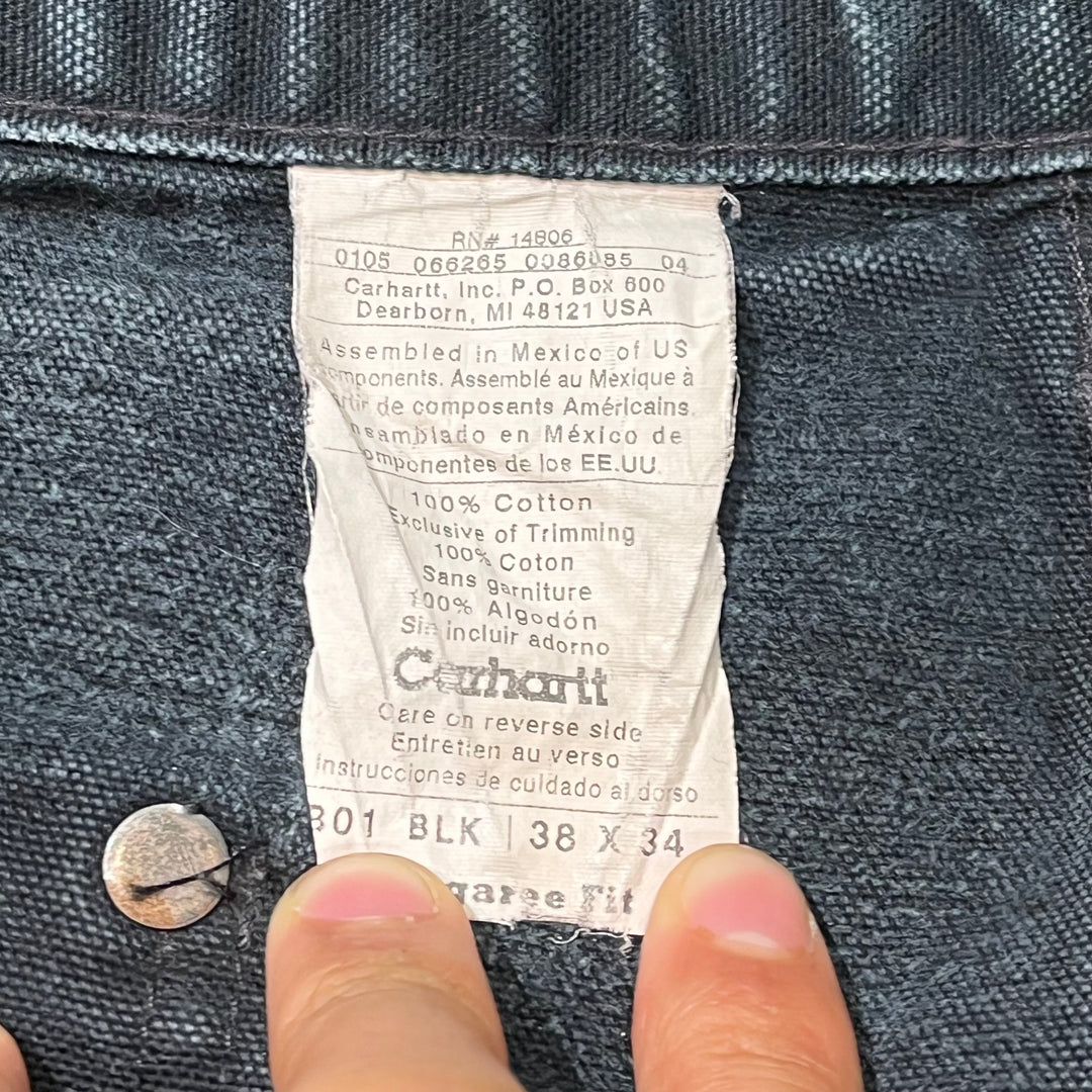 古着 Carhartt/カーハート Double-Knee Painter Pants/ダブルニー ペインターパンツ/ジーンズ/デニムパンツ/実寸サイズ35×29