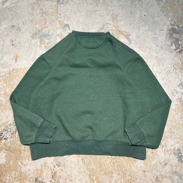 #4054 古着 JANSPORT/ジャンスポーツ/Crew Neck Print Sweat Shirts/クルーネック大判プリントスウェット/企業系/CPCC CHARLOTTE/サイズ2XL