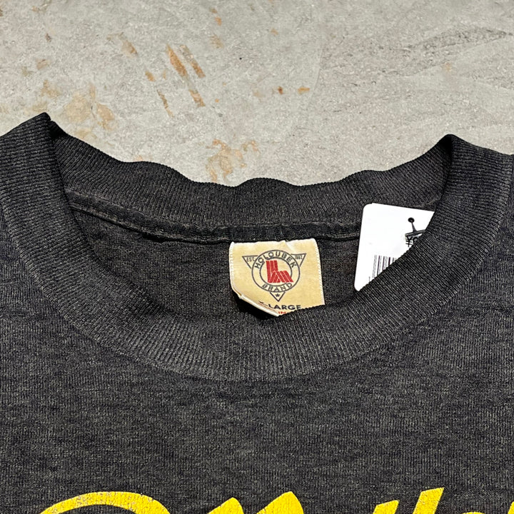 古着 USA製 miller/ジェニュイン ドラフト/レーシングチーム/ヴィンテージ シングルステッチ Tシャツ/サイズ2XL相当