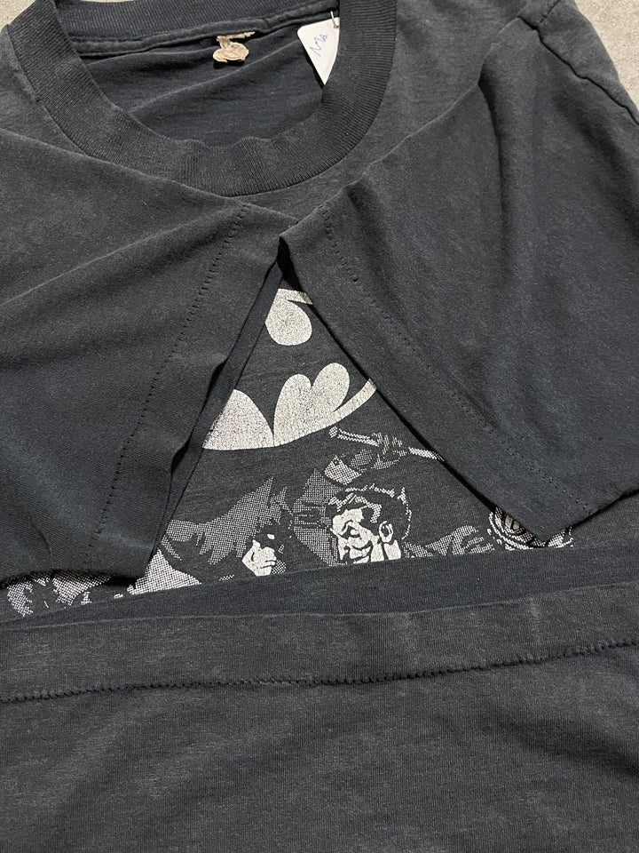 #MA64 빈티지 배트맨 대 조커 팝 아트/빈티지 싱글 스티치 프린트 티셔츠/크기 M