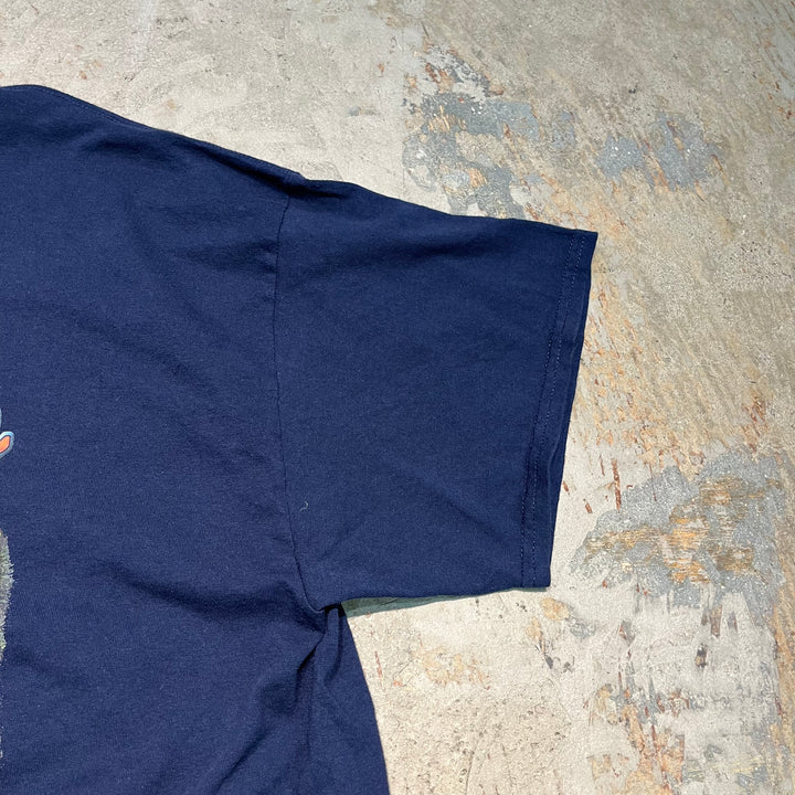 Used clothing Gildan/woodie/Classic/Car printed T-shirt/Size 2XL