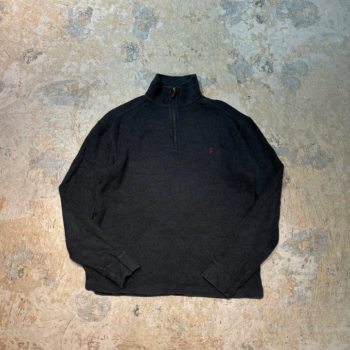 Used clothing POLO by Ralph Lauren/Polo Ralph Lauren/Half Zip Cotton Knit Sweater/Size S