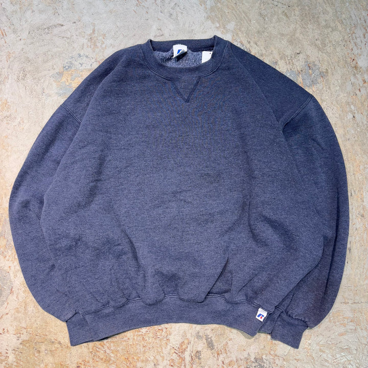 중고 의류 Russellathletic/ Russell Athletic/ Blank Crew Neck Sweatshirt/ Plain/ Size XL