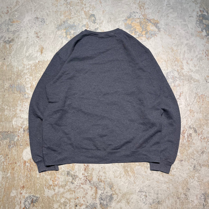 #4115 古着 Unknow/Crew Neck Print Sweat/クルーネックプリントスウェット/アニマル/プリント/サメ/サイズL