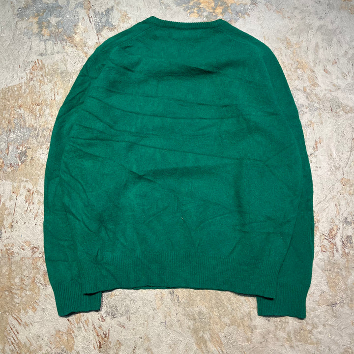 #3691古着/ラルフローレン/POLObyRalphLauren/ラムウールニット/LAMBS WOOL knit/Vネック/サイズXL