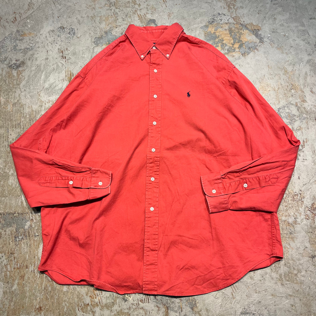 #4384 Used clothing Ralph Lauren/Long Sleeve Button Down Shirt/BLAKE/Blake/Size XL