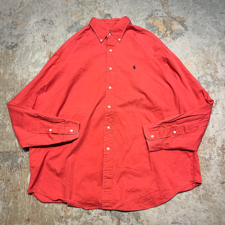 #4384 Used clothing Ralph Lauren/Long Sleeve Button Down Shirt/BLAKE/Blake/Size XL