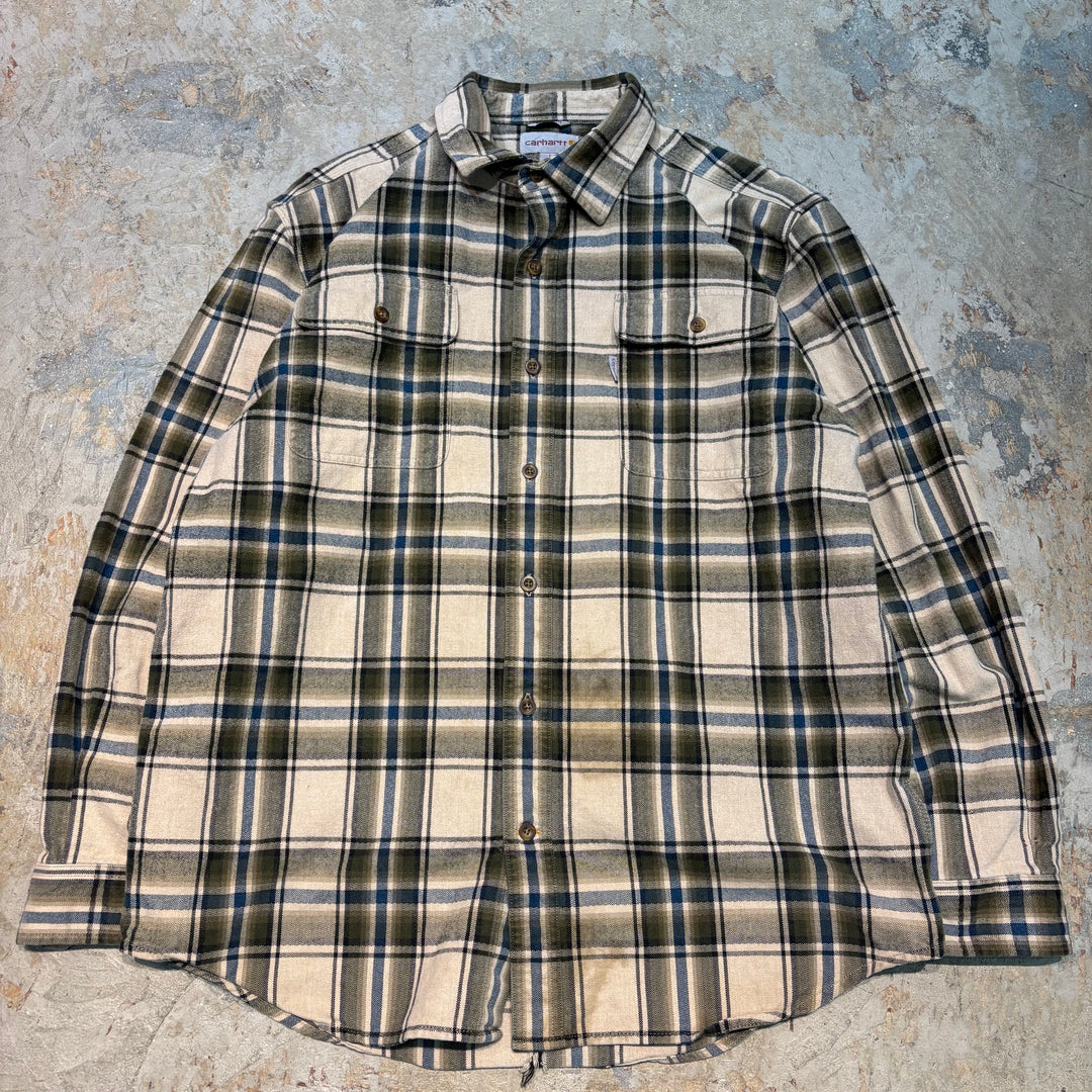중고 의류 Carhartt/Carhartt/Long Sleeve Shirt/Checked Pattern/Size l