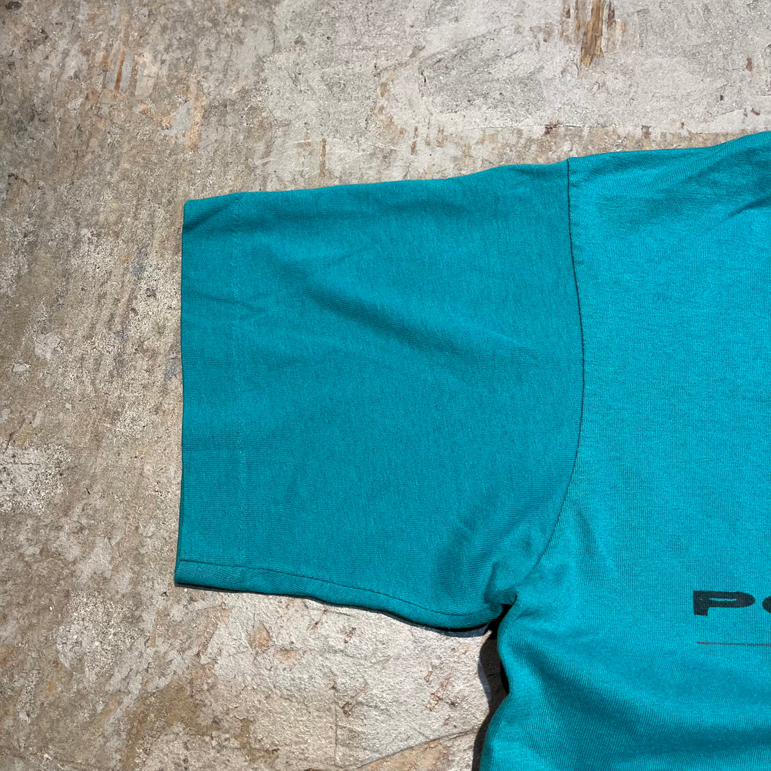 #4681 Used clothing unknown/short sleeve print t-shirt Tee/short sleeve print T-shirt/PORSCHE/Porsche/Size XL equivalent