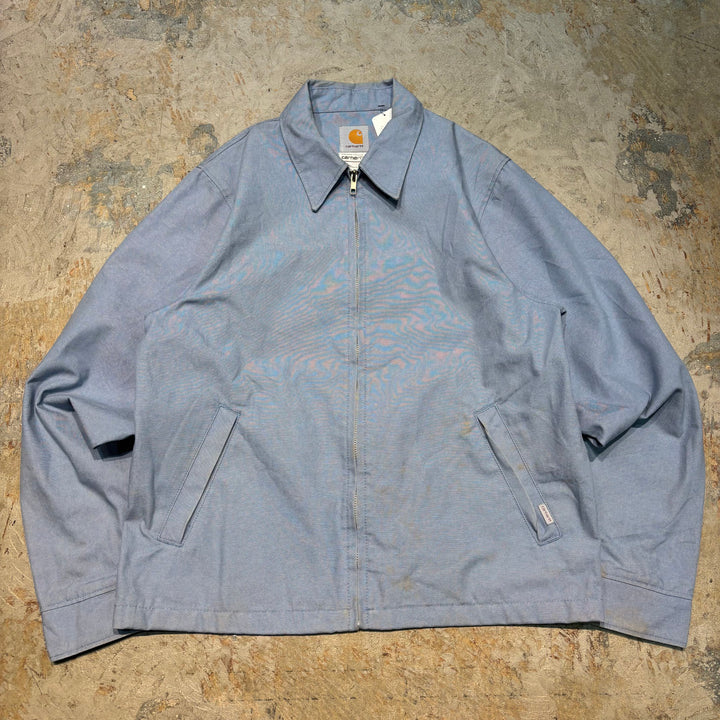 중고 의류 Carhartt/ Carhartt/ 겸손한 지퍼 업 재킷/ 크기 l