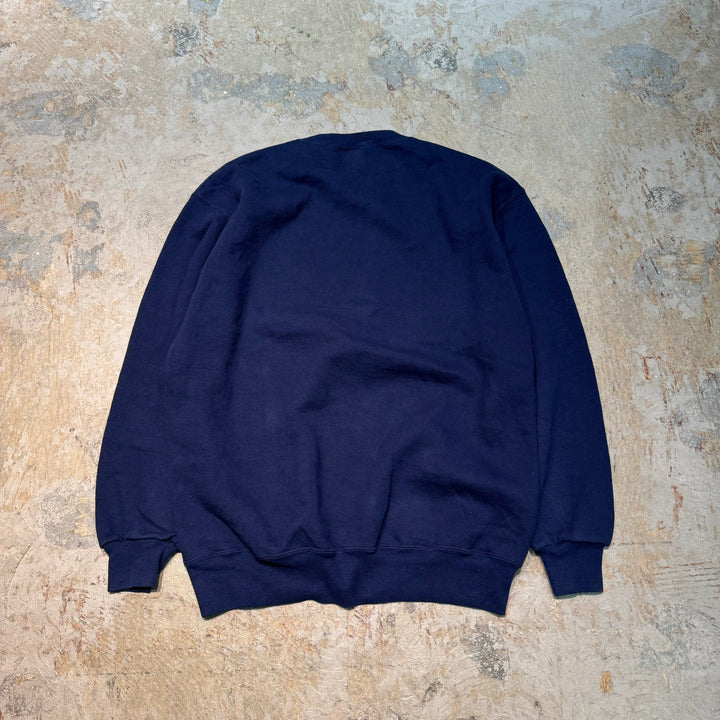 旧衣服80's~ USA制RUSSELLATHLETIC/ RUSSELLATHLETIC/空白克罗尼丝/素色/尺寸L (T)