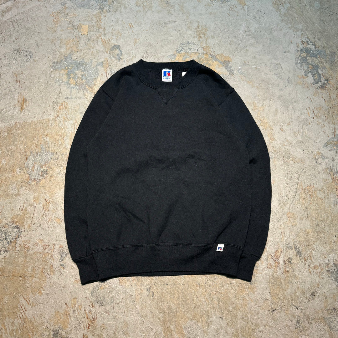 Used clothing Made in USA 90's RUSSELL ATHLETIC/ Russell Athletic/ Blank Crew Neck Sweatshirt/ Size S