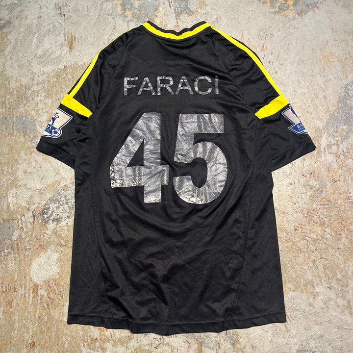 #4477 古着 Adidas/アディダス/CHELSEA/チェルシー/Football/フットボール Tee/サイズM相当