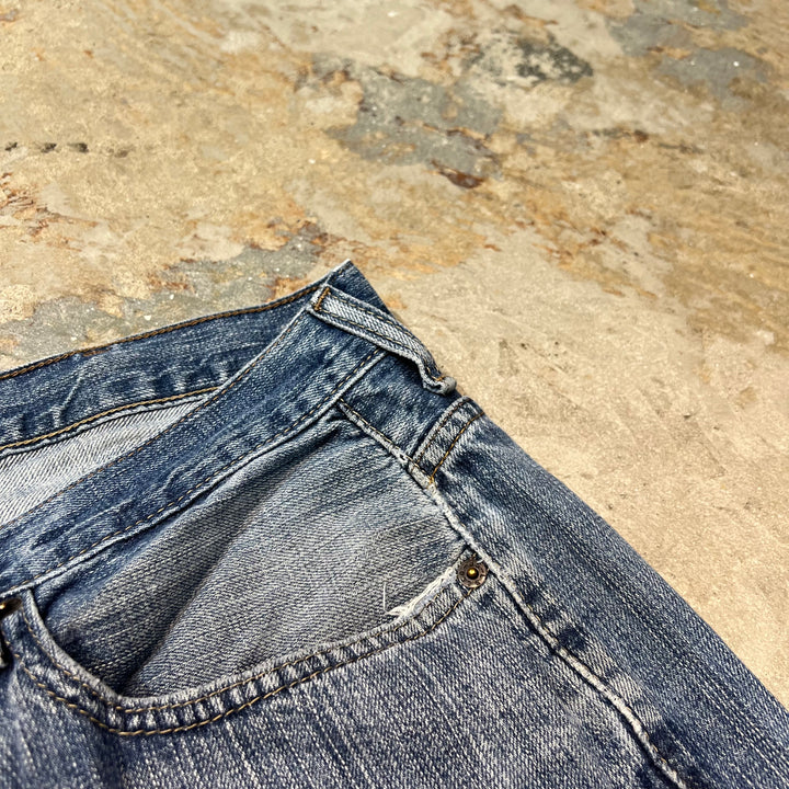 旧衣Levi's/李维斯/Denim Pants/牛仔短裤/569/实际尺寸37×30