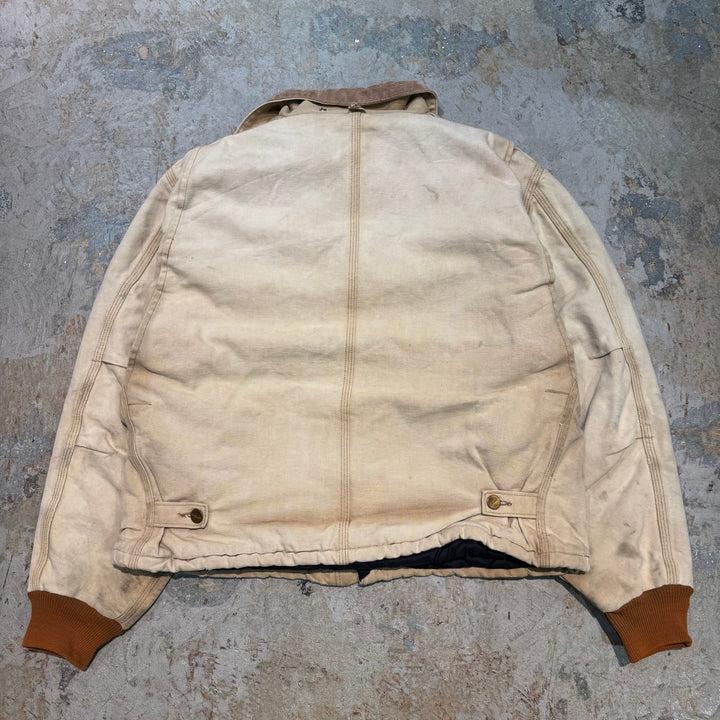 古着 carhartt/ カーハート/ デトロイトジャケット/ 裏地キルティング/ 襟コーデュロイ/サイズL