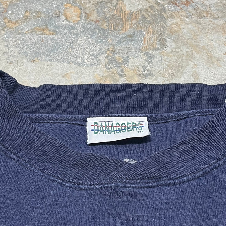 #4061 古着 Unknow/Crew neck sweat/クルーネックスウェット/NOTRE DAME/カレッジロゴ/サイズL