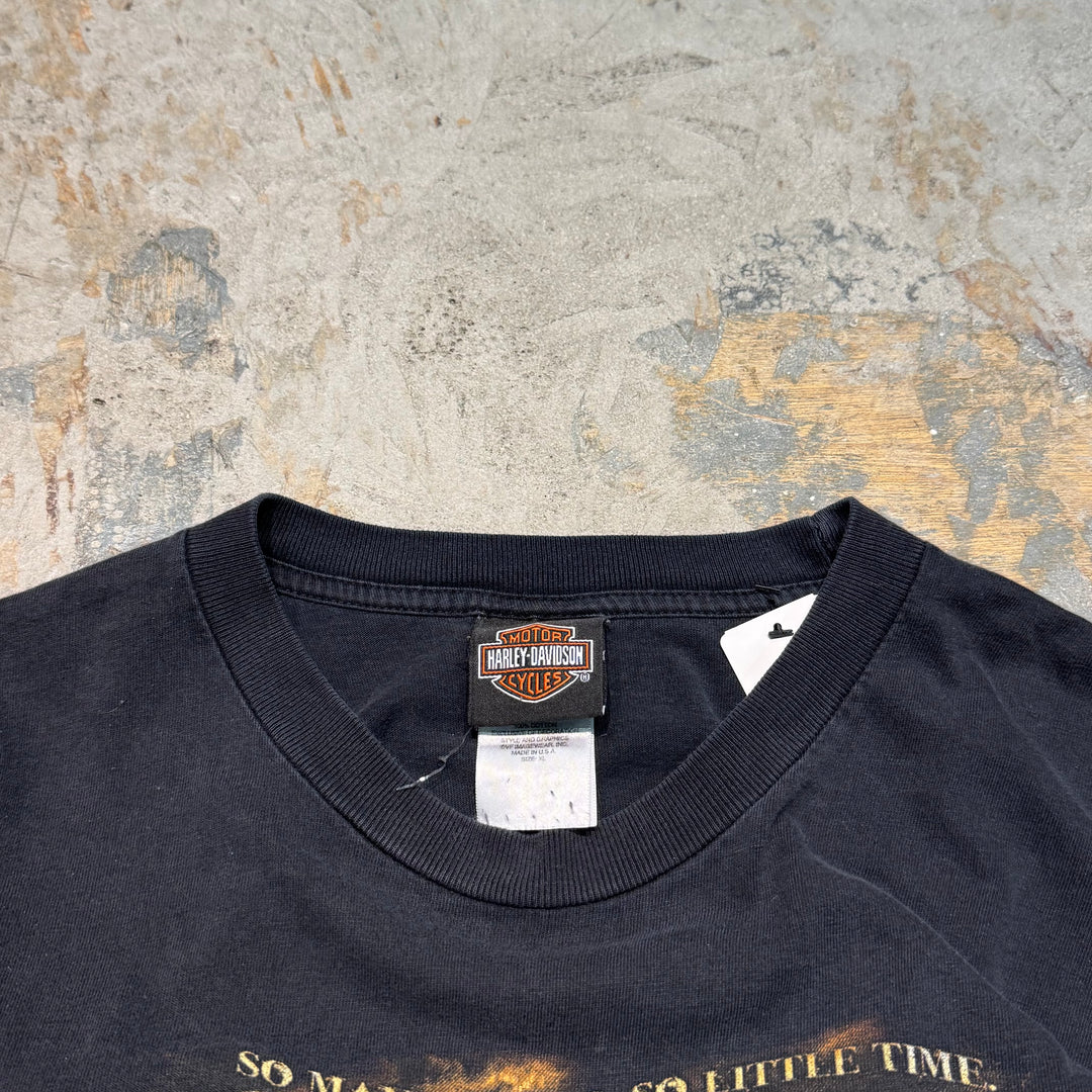 古着 USA製 Harley-Davidson/ハーレーダビッドソン/ プリントTシャツ/ サイズXL