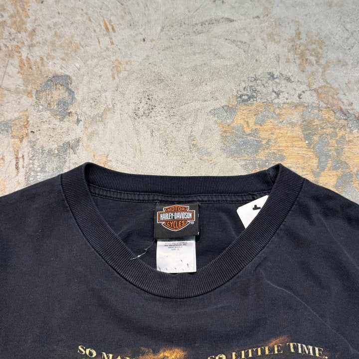 古着 USA製 Harley-Davidson/ハーレーダビッドソン/ プリントTシャツ/ サイズXL
