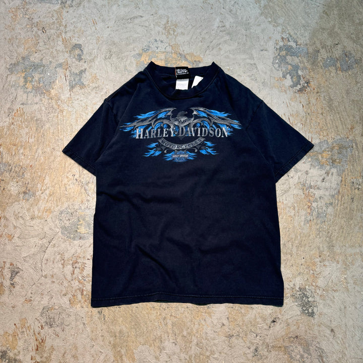 古着 USA製 Harley-Davidson/ハーレーダビッドソン/ プリントTシャツ/ サイズM