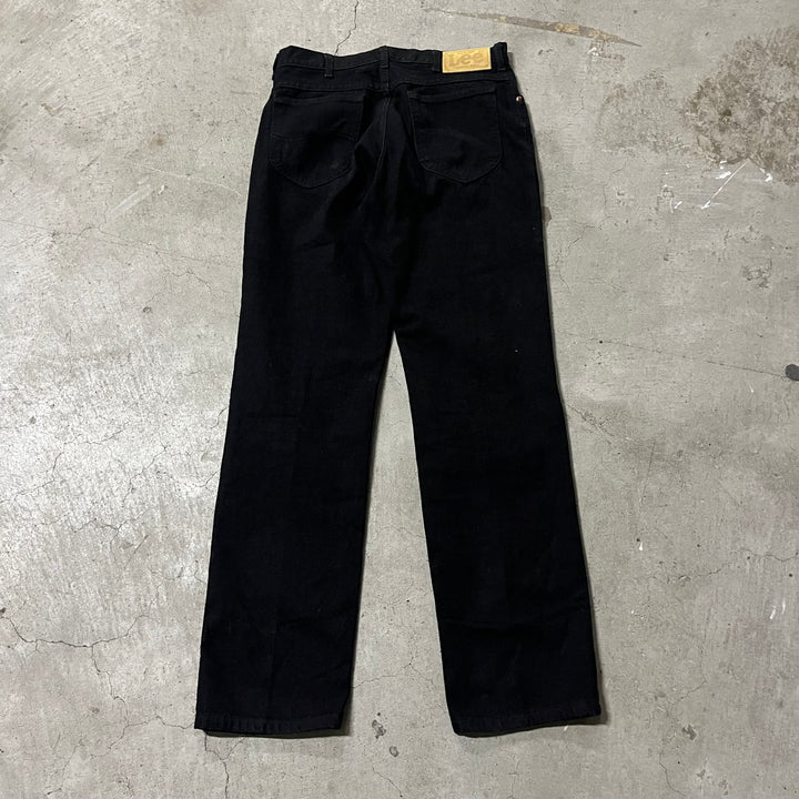 #4200 古着 Lee/リー/Black Denim Pants/ブラックデニムパンツ/サイズ33×32
