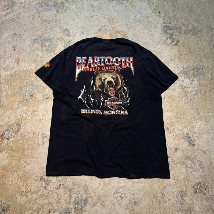 古着 USA製 Harley-Davidson/ハーレーダビッドソン/ プリントTシャツ/ サイズXL-XXL相当