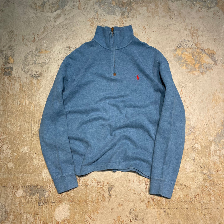 #3862 古着 POLO by Ralph Lauren/ポロバイラルフローレン/Half zip knit/ハーフジップニット/サイズS