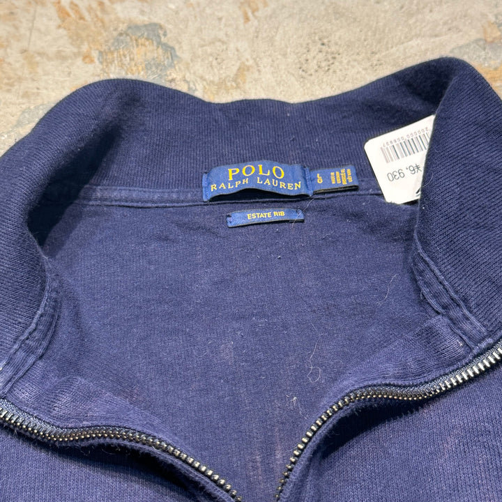 旧衣POLO by Ralph Lauren/ POLO拉尔夫劳伦/半拉链针织毛衣/尺寸L