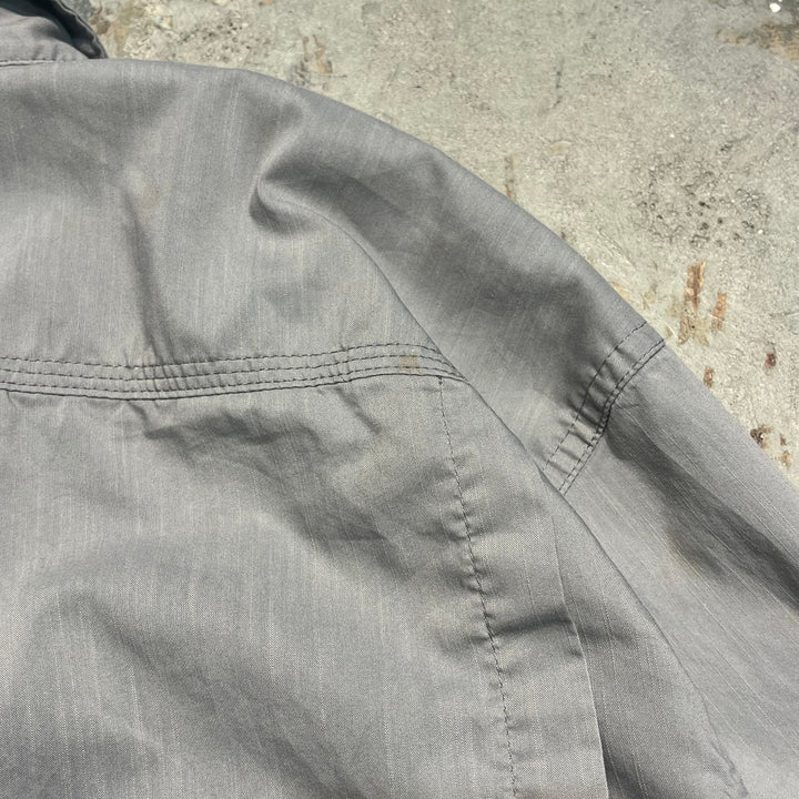 #4367 중고 의류 Carhartt/Long Sleeve Button Down 셔츠/작업 셔츠/작업 셔츠/회사/편안한 착용감/편안한 착용/크기 L