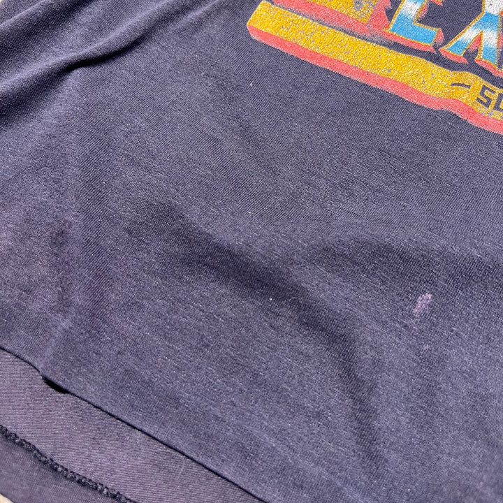 古着 USA製 80's〜90's SOLID GOLD EXPRESS/ ソリッドゴールドエクスプレス /ヴィンテージ シングルステッチ プリントTシャツ/サイズM相当