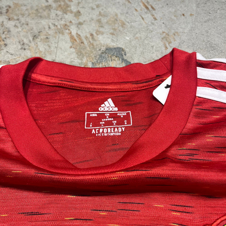 #4235/MANCHESTER UNITED/マンチェスター ユナイテッド/adidas/アディダス/Football/フットボール Tee/オールド・トラッフォード/サイズS