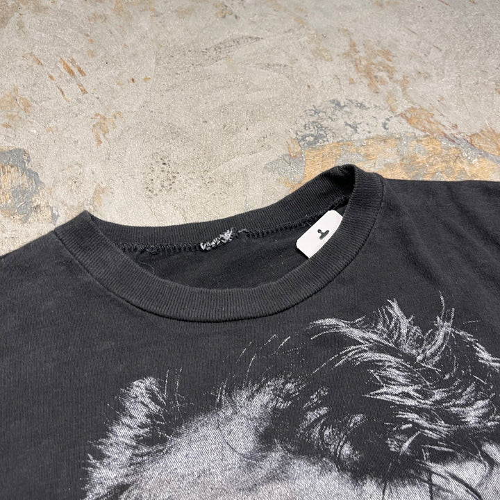 古着 90's USAVINtage / ジョニー・アリディ / SE DONNE A BERCY. / ヴィンテージ シングルステッチ  アーティストTシャツ / ノースリーブ / サイズXL相当