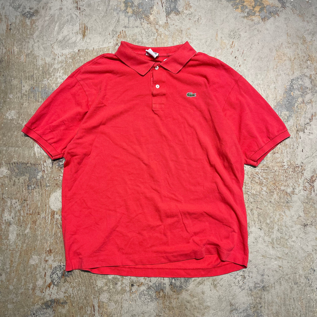 #4361 중고 의류 lacoste/s 씨앗 바늘 폴로 셔츠/짧은 슬리브 파이퍼 폴로 셔츠/사이즈 8 (XL에 해당)