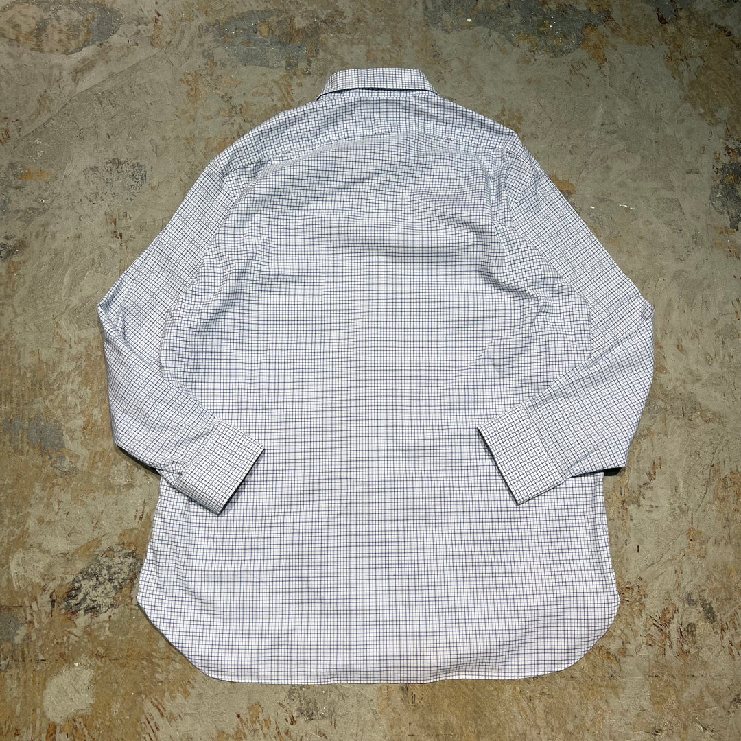 #4399 Used clothing Ralph Lauren/Long Sleeve Shirt/Check/Clock/Long Sleeve Shirt/CLASSIC FIT/Equivalent to size L