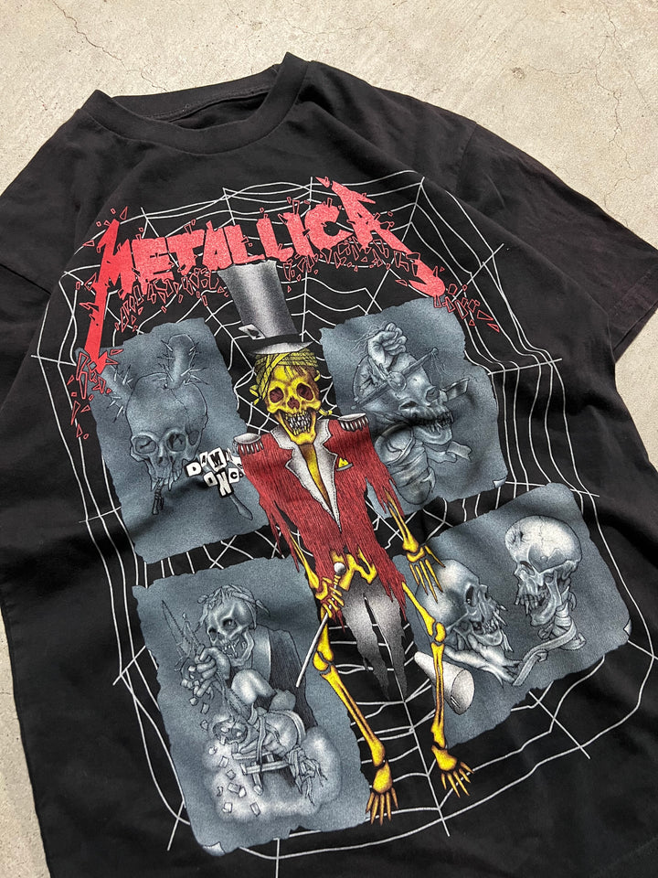 #MA51 Used clothing METALLICA/Metalica/Band T-shirt/Print T-shirt/Size L equivalent