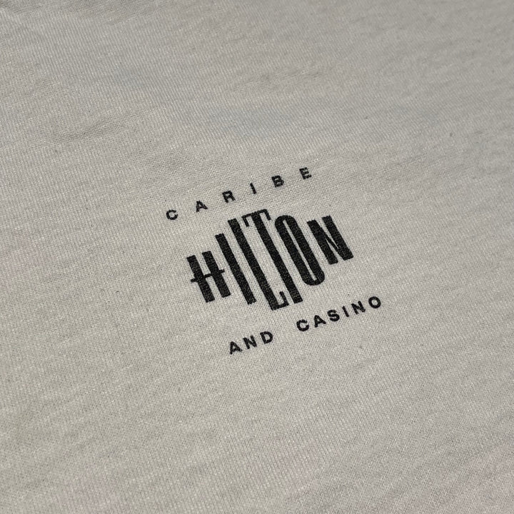 #4825 古着 90's Hanes/ヘインズ/プエルトリコ首都 サンジュアン/USA製/企業系/Tシャツ/ヴィンテージ/シングルステッチ/サイズL