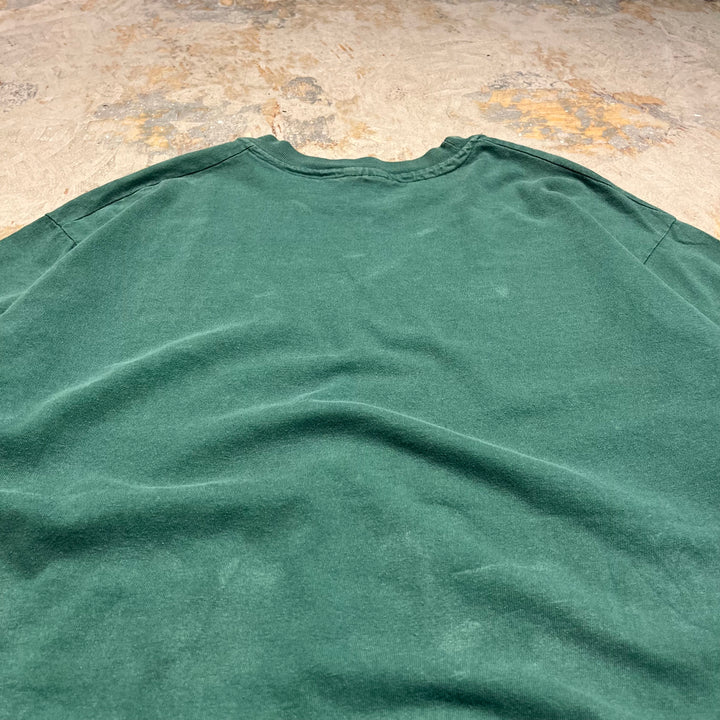 #4622 古着 91's HANES/ヘインズ/short sleeve print t-shirt Tee/半袖プリントTシャツ/シングルステッチ/MARDI GRAS NEW ORLEANS/USA製/サイズXL